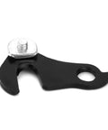 Rear Derailleur Hanger Plate For Shimano And SRAM With Nut And Bolt Adapter Replacement Hanger for Mountain Bikes and Road Bicycles.