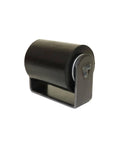 3 Inch Sliding Gate Top Guide Roller Pair With Weld On Mounting Bracket Hard Rubber Black For Smooth Gate Guidance No Bolts Required