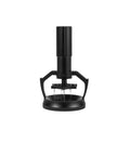 58mm Electric Espresso Stirrer And Wdt Tool With Fine Needles For Smashing Coffee Clumps And Evenly Distributing Grounds, black design.