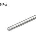 Fully Threaded Rod M5 X 160mm With 0.8mm Pitch In 304 Stainless Steel Right Hand Thread Bar Studs Pack Of 6 close-up