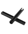 65Mn Manganese Steel Elastic Cylindrical Slotted Pin Set M1.5 M2 M3 M4 M5 M6 With 12mm Diameter And 3mm To 100mm Lengths Split Spring