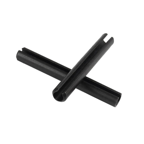65Mn Manganese Steel Elastic Cylindrical Slotted Pin Set M1.5 M2 M3 M4 M5 M6 With 12mm Diameter And 3mm To 100mm Lengths Split Spring