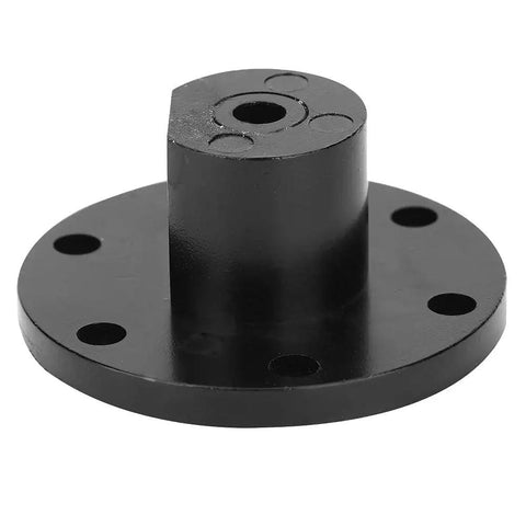 Beefy Metal D Shaped Motor Shaft Coupling For Robotics And Industrial Automation, 55mm Outer Diameter, side view