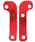 Red Drift Lock Adapter For E36 Steering Angle Boost Twenty Five Percent More Turning Angle CNC Milled Aluminum With Mounting Hardware