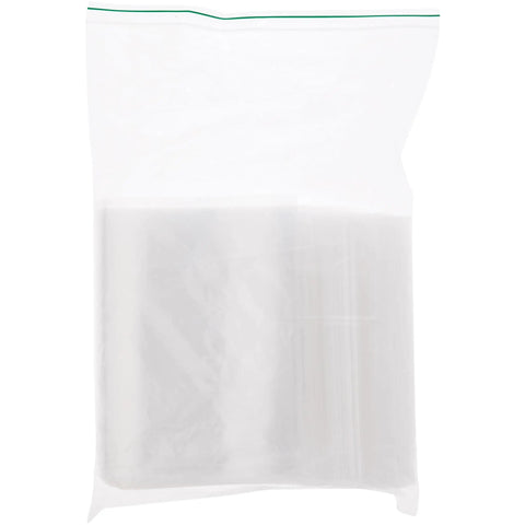 7x12 Inch 4 Mil Zipper Reclosable Storage Bags Pack Of 200 Heavy Duty Clear Poly Bags For Food Storage And Pantry Organization Freezer Safe FDA Compliant Zipper Seal Great For Snacks And Leftovers, clear zipper bag