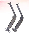 2 Piece Antique Copper Safety Spring Supports For Cabinets And Furniture angled view