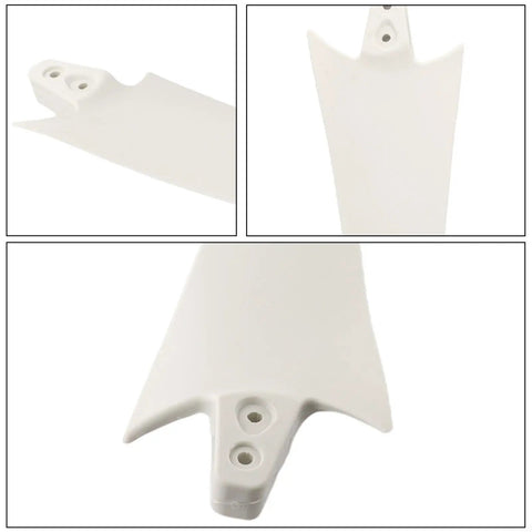 580mm Wind Turbine Blade Accessory Kit FRP White High Strength Carbon Fiber Nylon Lightweight Replacement installation view