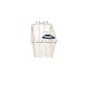 Half Size Fryer Basket 2035 With Blue Finish OEM Replacement Part For Commercial Fryers Easy Swaps And Durable Construction Fits Imperial 2035