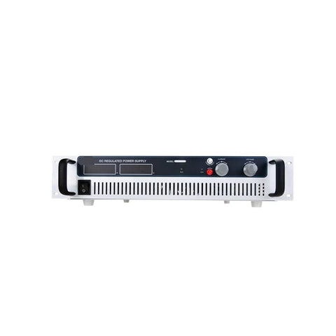 No Sweat Setup Programmable AC DC Power Supply 220VAC To 80VDC 4000W front view with adjustable knobs and display.