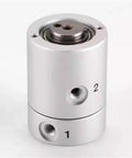 Pneumatic High Speed Rotary Joint With 360 Degree Slip Ring Multi Passage Rotary Union MQR2 To 4 M5 Standard Interface For Fast No Twist Air Lines In Pneumatic Systems, metal body