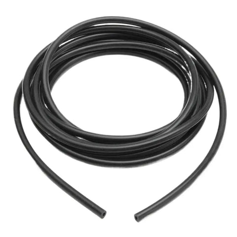 High Performance 4mm Vacuum Hose Tube Kit Heat Resistant 5M Length Perfect For Turbocharger Install And Auto Engine Boost Upgrade Systems, coiled black silicone hose