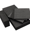 Pro Grade Graphite Electrode Plate With Seamless Self Lubricating Finish for Electrolysis and Custom Electrodes, stack of blocks