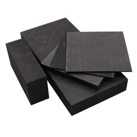 Pro Grade Graphite Electrode Plate With Seamless Self Lubricating Finish for Electrolysis and Custom Electrodes, stack of blocks