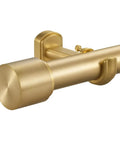 One And One Eighth Inch Curtain Rods Telescoping From 144 To 240 Inches With Heavy Duty Iron Rod Reinforced Aluminum Brackets And Finials Adjustable