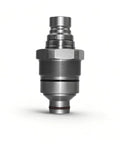 Flat Face Hydraulic Coupler Set For 48mm ISO 16028 Male And Female 7246799 Beefed Up Replacement Part For 4BD4FH front view