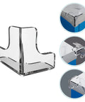 Soft PVC Corner Protectors For Desks And Sofas, 10 Pack, Easy No Tools Required Installation, clear edge guards shown on furniture corners