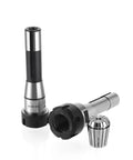 Beefy 0.005 Inch Tool Holder Collet Chuck For CNC Lathe Milling R8 To ER16 ER20 ER25 ER32 ER40 Spindle, shown with ER collet