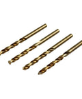 Workhorse M35 Cobalt Coated Twist Drill Bit Set for clean holes in hardwood and steel, featuring razor sharp points.