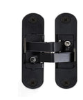 Hidden Cross Hinge For Wooden Doors Invisible Door Hardware 3D Adjustable 180 Degree Flat Folding Concealed Left Large Hinge