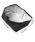 Top Shelf Outdoor Electric Vehicle Charger Cover Built Different With Heavy Duty Waterproof Cloth Shield For Tesla Wall Connector Level Two Port Guard Keeps Your Charge Cable Dry During Slick Rain Mess, black protective case, dimensions 40x32x20 cm.
