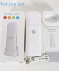 Cordless Motion Sensor Light Indoor Dimmable LED Night Light With 2000mAh Rechargeable Battery components and packaging