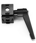 Black Living Hinge With Screws Zinc Alloy Flexible Pivot Joint Connector For 2020 Series Aluminum Extrusion Profile Easy Mount Durable Rust Resistant Built To Last, 20x20