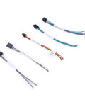 GM 2019 And Up Select Vehicles With Factory Radios Non Bose Audio Plug And Play Amplifier Installation Using A T Harness Adapter For Seamless Amp Integration In Non Amplified Systems. Wire harness connectors on white background
