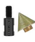 Two Inch Diamond Beveling Chamfer Bit for Porcelain Ceramic Granite Tiles Diamond Countersink Drill Bit with 60 Degree Top Bevel