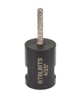 Diamond Mortar Raking Bit For Tuck Pointing And Masonry Cleanout, 4mm Diameter, 1 Inch Working Length, Five Eighths Eleven Thread