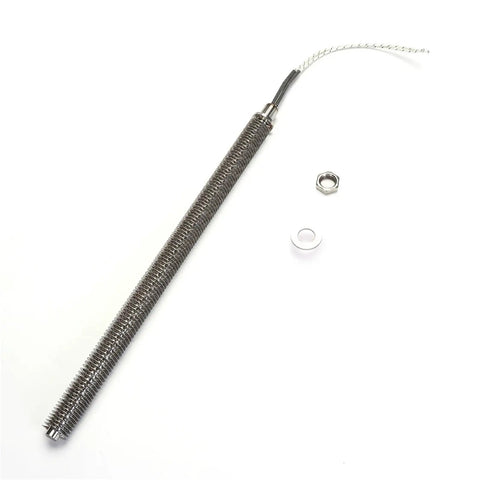 Heavy Duty 220V Straight Fin Electric Air Heater With Rapid Dry Heating Element, stainless steel heating element with accessories.
