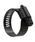 60Pcs Stainless Steel Adjustable Worm Gear Hose Clamps Kit For Woodworking And Diy Projects Tough Durable Tools With 6-38mm Range To Grip Pipes Securely black hose clamp