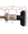 Spring Loaded Steel Weight Stack Pin For Gym Machines No Tools Needed Easy Assembly Fits M30 X 10 93 Mm