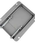 184T frame electric motor base mount with adjustable slide plate; universal gray metal