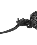 Left Hydraulic Brake Master Cylinder Lever Pump Replacement For 50cc To 250cc ATVs Quad Dirt Bikes Moped And More, black metal