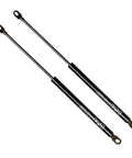 Two Pack Universal Lift Support Struts Ninety Pound Gas Shocks For Toolbox Lid Boat Storage Truck Cap And Toppers With Eyelet Ends heavy-duty black epoxy struts