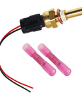 Built Tough Engine Coolant Temperature Sensor With Pigtail Connector For Chevy Silverado Tahoe Suburban And Gmc Sierra Yukon Buick Oem 2134514 Plug And Play Swap, showing sensor with wiring harness and connectors.