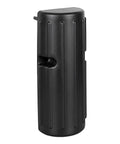 Inflatable PVC Dock Fender Guard For Boats, Dockside Edge Protector And Anti Collision Shield, black with ribs and curve