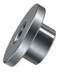 Solid Handlebar Riser Bushings For Harley Touring Softail Dyna Sportster Eliminates Handlebar Flex With Heavy Duty Steel Mounts Chrome 4 Pack close-up of chrome steel bushing