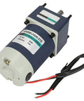 Beefy 24V 60W Metal Gear DC Gear Motor With Adjustable Speed 210 RPM Output Reduction 10 To 1 Helical Gear Design