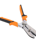 Five Blade Sheet Metal Crimper Pliers Hand Crimping Tool for HVAC ductwork with ergonomic handles visible on a white background