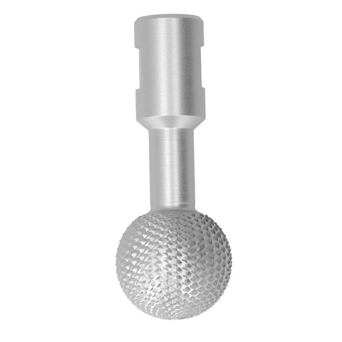 Rugged Spherical Wood Carving Burr Tungsten Carbide Teeth 10 Millimeter Hole Fits 100 Angle Grinder, heavy-duty alloy steel tool.