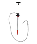 Heavy Duty Manual Push Oil Pump Hand Crank Gear Transfer Dispenser For 5 Gallon Drums And Heavy Steel Pails No Sweat Engine Oil Liquid Extraction With 47 Inch Hose