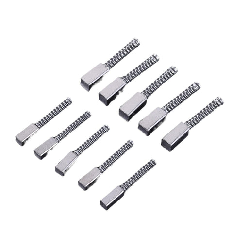 10Pcs Carbon Brushes 5.5x6x12mm Fits Replacement Accessories For Electric Motors Durable Conductivity Ideal Replacement Parts For DIY Repairs
