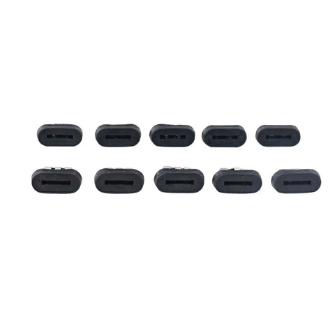 Hella Tight Fit Car Retainer Clips For Tesla Model 3 Side Door Skirt Molding Trim 10 Pack black push pin fasteners.