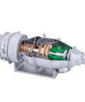 Ultra Detailed Turboprop Engine Model Kit PT6A For DIY Aircraft Projects, 100-Piece Mechanical Toy With Realistic Moving Fan Blades And Semi Dissected Internals, A Gearhead Favorite For Science Enthusiasts Ages 16 And Up, 1/50 scale