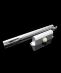 Concealed Door Closer With Embedded Buffer For Quiet Smooth Close And Clean Look Easy Install Hidden Mount.
