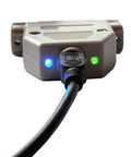 Dope USB Motion Controller UC100 With 6Ft USB Cable For Mach3 Mach4 CNC Systems Replaces LPT Port Supports Up To 6 Axes Fast Data Buffer 100kHz USB Communication Plug And Play CNC Controller, close-up connected