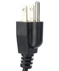 US standard plug for Top Shelf Single Phase Voltage Regulator Transformer with 20 Amp capacity and robust construction.