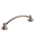 Provence Collection Three And Three Quarters Inch Center-To-Center Brushed Nickel Traditional Cabinet And Drawer Pull Handle