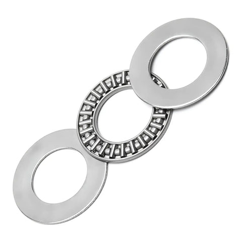 Needle Roller Thrust Bearing Set With Four Washers, 20mm ID And 35mm OD, 4mm Thick, GCr15 for heavy duty machinery